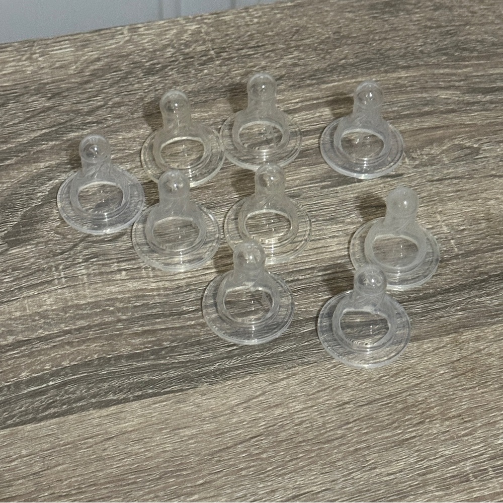 Lot of‎ 9 Dr. Brown's Nipples Narrow Baby Bottles Level 1 NEW WITHOUT BOX